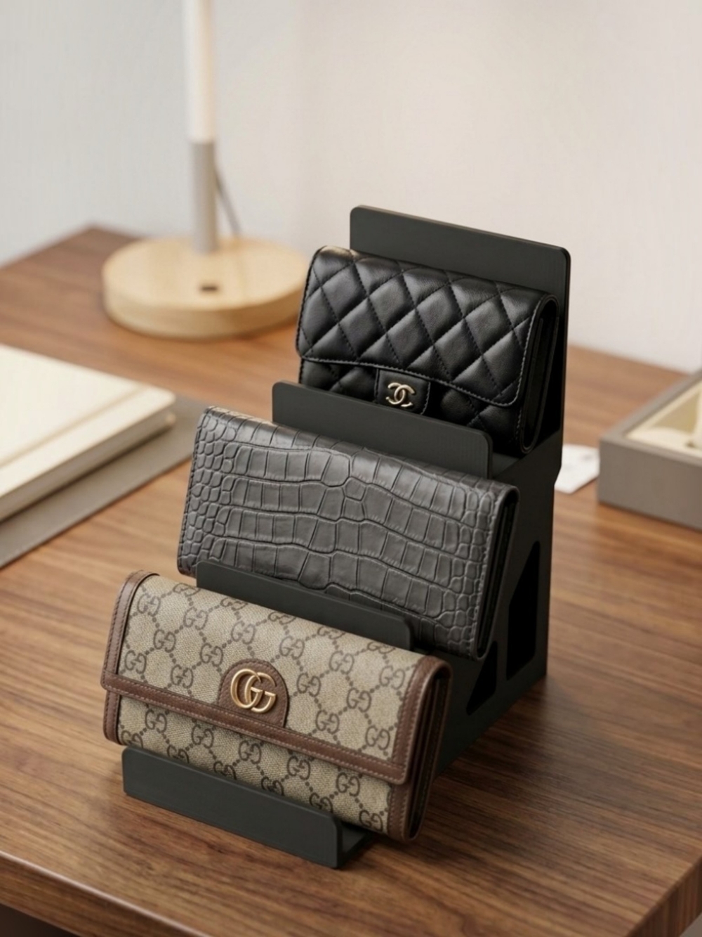Wallet / Clutch 3 Tier Display Stand - Picture 4 of 5